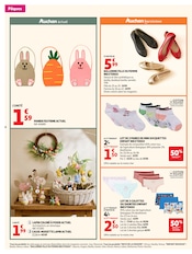 Promos Chaussures dans le catalogue "FÊTONS PÂQUES" de Auchan Hypermarché Chaussures en promo dans le catalogue Auchan Hypermarché à la page 6
