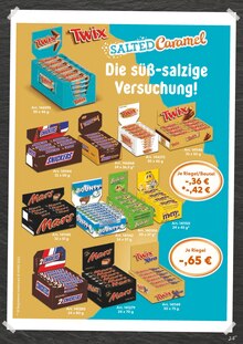 Snickers im Hamberger Prospekt "BIERGARTEN" mit 44 Seiten (Berlin)