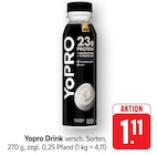 Aktuelles Yopro Drink Angebot bei E center in Pirmasens ab 1,11 €