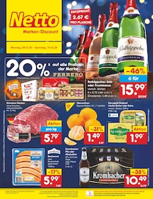 Netto Marken-Discount Prospekt "Aktuelle Angebote" mit  Seiten (Kabelsketal)