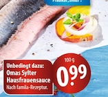 Omas Sylter Hausfrauensauce bei famila Nordost im Ahrensburg Prospekt für 0,99 €