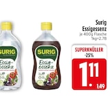 Essig im EDEKA Prospekt Essigessenz von Surig im aktuellen EDEKA Prospekt für 1,11 €