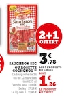 Saucisson sec ou Rosette - Cochonou dans le catalogue U Express