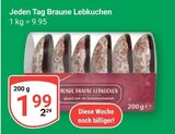 Aktuelles Braune Lebkuchen Angebot bei GLOBUS in Herne ab 1,99 €
