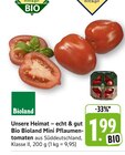 Bio Bioland Mini Pflaumentomaten bei EDEKA im Edesheim Prospekt für 1,99 €