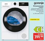 Wärmepumpentrockner „DHNE83“ im Angebot bei Marktkauf in Nürnberg Wärmepumpentrockner „DHNE83“ Angebote von gorenje bei Marktkauf Nürnberg für 399,99 €