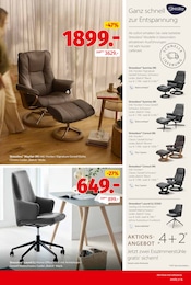 Stuhl im Segmüller Prospekt in Hofheim Aktueller Segmüller Prospekt mit Stuhl, "Zum Glück gibt’s Segmüller - Stressless", Seite 5