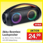 Akku-Boombox Lautsprecher Angebote bei Zimmermann Laatzen für 24,99 €
