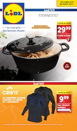 Offre Cocotte En Fonte dans le catalogue Lidl du moment à la page 1