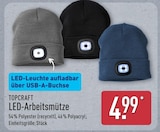 LED-Arbeitsmütze bei ALDI Nord im Prospekt "" für 4,99 €