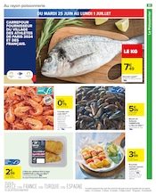 Crevettes Angebote im Prospekt "Les journées belles et rebelles" von Carrefour auf Seite 53