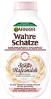 Wahre Schätze Beruhigendes Shampoo Sanfte Hafermilch Angebote von Garnier bei REWE Pinneberg für 1,99 €