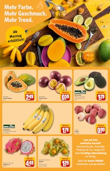 Papaya im aktuellen REWE Prospekt (Bielefeld) Papaya im REWE Prospekt "Dein Markt" mit 34 Seiten (Bielefeld)