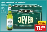 Jever Pilsener oder Fun Alkoholfrei von Jever für 11,99 € bei Netto Marken-Discount im Angebot Jever Pilsener oder Fun Alkoholfrei von Jever im aktuellen Netto Marken-Discount Prospekt