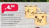 Emaille-Becher Vogelarten im Angebot bei Kiebitzmarkt in Borken Emaille-Becher Vogelarten Angebote bei Kiebitzmarkt Borken für 4,99 €