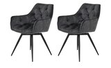 Aktuelles Polsterstuhl 2er-Set drehbar Matthias Angebot bei Höffner in Mönchengladbach ab 280,00 €