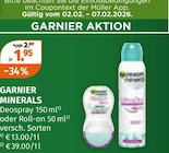 Deospray Minerals von Garnier im aktuellen Müller Prospekt für 1,95 €