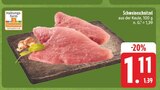 Aktuelles Schweineschnitzel Angebot bei EDEKA in Leipzig ab 1,11 €