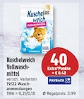 Vollwaschmittel von Kuschelweich für 3,99 € bei EDEKA im Angebot Vollwaschmittel von Kuschelweich im aktuellen EDEKA Prospekt