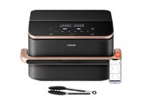 CAF-TF101S-AEUR CERAMIC 8-in1DualBlaze TwinFry™, 2 Kammern Airfryer, 10 Liter mit Keramikbeschichtung, Heißluftfritteuse von COSORI im aktuellen MediaMarkt Saturn Prospekt für 179,00 €