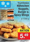 Hähnchen Nuggets, Burger oder Spicy Wings bei Zimmermann im Westerstede Prospekt für 5,49 €