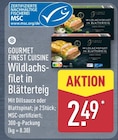 Wildlachsfilet in Blätterteig von Gourmet Finest Cuisine im aktuellen ALDI Nord Prospekt für 2,49 €