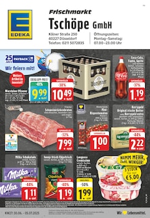 Aktueller EDEKA Prospekt "Aktuelle Angebote" Seite 1 von 24 Seiten für Düsseldorf