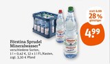 Mineralwasser im Angebot bei tegut in Erfurt Mineralwasser Angebote von Förstina Sprudel bei tegut Erfurt für 4,99 €