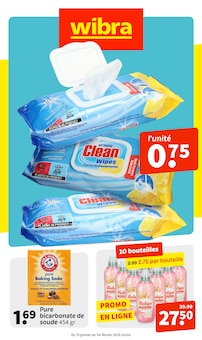 Catalogue Wibra de la semaine 5, "Wibra", page 1, 19/01/2026 - 01/02/2026 Prospectus Wibra en cours, "Wibra", page 1 sur 13