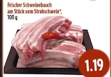 EDEKA Biebertal - Schweinebauch Angebot im Prospekt Schweinebauch bei EDEKA im Biebertal Prospekt für 1,19 €