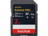 Extreme PRO® UHS-I, SDXC Speicherkarte, 2 TB, 250 MB/s von SANDISK im aktuellen MediaMarkt Saturn Prospekt für 549,99 €