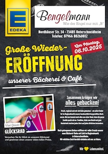 EDEKA Wallerstein Prospekt "Große Wiedereröffnung" mit 2 Seiten