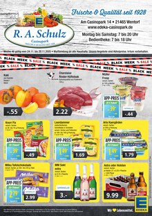 Aktueller EDEKA Prospekt "Top Angebote" Seite 1 von 8 Seiten für Wentorf