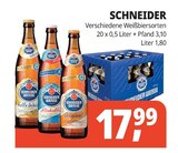 Bier bei Getränke Hörl im Wörth Prospekt für 17,99 €
