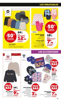 Promotion Jouet Bébé dans le prospectus Hyper U, valable du 21/10/2025 au 02/11/2025 Promo Jouet Bébé dans le catalogue Hyper U du moment à la page 33