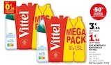 Eau Minérale Naturelle Mega Pack - Vittel - Super U à Amiens Eau Minérale Naturelle Mega Pack - Vittel en promo chez Super U Amiens à 1,92 €