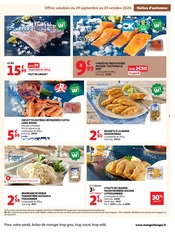 Promos Morue dans le catalogue "LES HALLES d'automne" de Auchan Supermarché Morue en promo dans le catalogue Auchan Supermarché à la page 7
