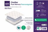 Oreiller à mémoire de forme thermorégulant - LABORATOIRE DU SOMMEIL en promo chez Carrefour Saint-Denis à 14,99 €