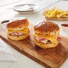 2 burgers au bacon - MIX BUFFET en promo chez Carrefour Market 2 burgers au bacon - MIX BUFFET dans le catalogue Carrefour Market