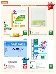 Prix et réduction Papier dans le prospectus Auchan Supermarché en cours Offre Papier dans le catalogue Auchan Supermarché du moment à la page 8