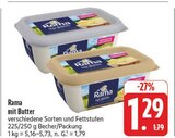 Aktuelle Rama Angebote bei E center in Fürth Aktuelles mit Butter Angebot bei E center in Fürth ab 1,29 €