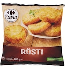 Rösti - Carrefour Extra - Supermarchés Match à Meaux Rösti - Carrefour Extra en promo chez Supermarchés Match Meaux à 2,97 €