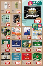 Krombacher im REWE Prospekt in Erkrath Aktueller REWE Prospekt mit Krombacher, "Dein Markt", Seite 17