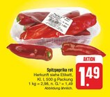 EDEKA Dutzenthal - Spitzpaprika rot Angebot im Prospekt Spitzpaprika rot bei EDEKA im Dutzenthal Prospekt für 1,49 €