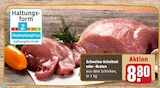 Aktuelles Schweine-Schnitzel oder -Braten Angebot bei REWE in Frankfurt (Main) ab 8,80 €