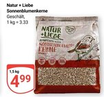 Sonnenblumenkerne im Angebot bei GLOBUS in Koblenz Sonnenblumenkerne Angebote von Natur + Liebe bei GLOBUS Koblenz für 4,99 €
