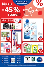 Weichspüler Angebot im aktuellen budni Prospekt auf Seite 8