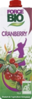 Jus de cranberry - Force Bio en promo chez Monoprix Jus de cranberry - Force Bio dans le catalogue Monoprix