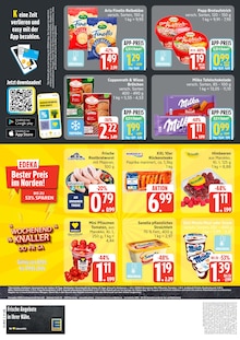 Milka im EDEKA Prospekt "Top Angebote" mit 5 Seiten (Hamburg)