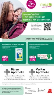mea - meine apotheke Prospekt Unsere März-Angebote mit 4 Seiten